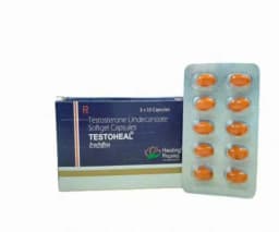 testoheal 40mg (testosterone undecanoate) 60 caps