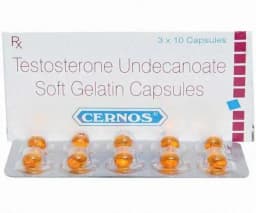 cernos 40mg (testosterone undecanoate) 60 caps