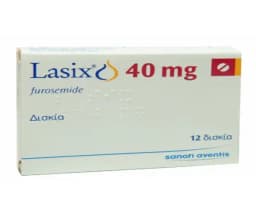 Lasix Furosemide 40mg x12 Sanofi Aventis