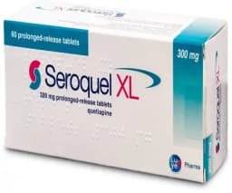 Quetiapine (Seroquel) 300mg SR