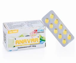 anavar 10mg (generic oxandrolone) 100 tablets