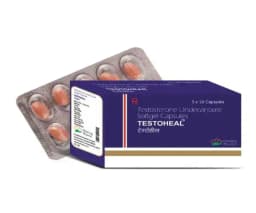 TESTOSTERONE Testoheal 40mg 500 soft gel pills