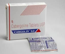 CABERGOLINE (dostinex) Caberlin 0.5mg 20 tabs