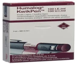Humalog Kwikpen 100IU - LILLY
