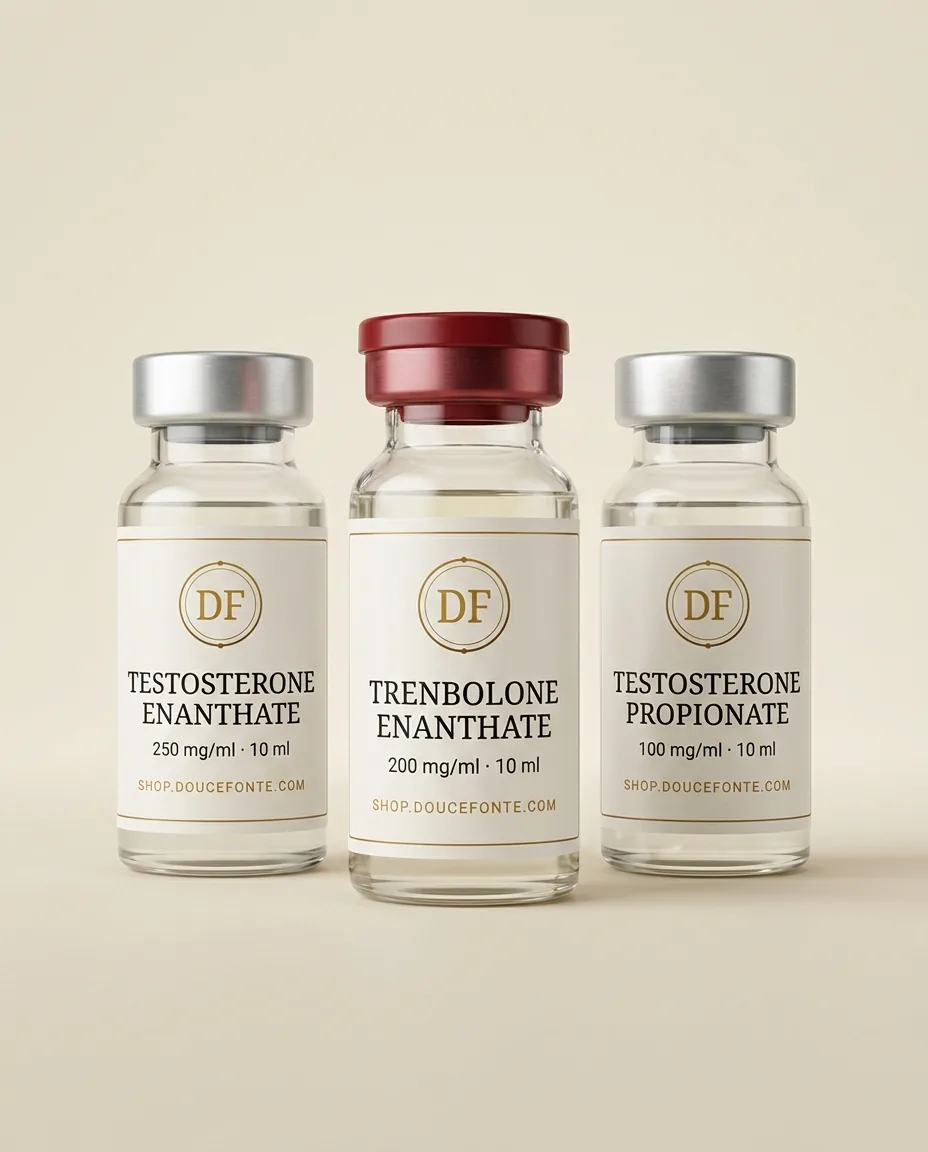 Douce Fonte vials with lab-standard labelling